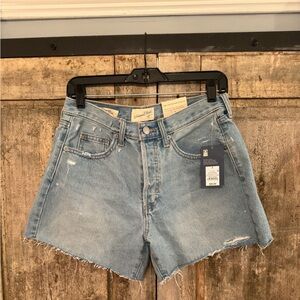 Target Universal Thread Light Blue Denim Shorts